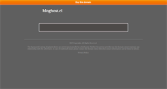 Desktop Screenshot of bloghost.cl